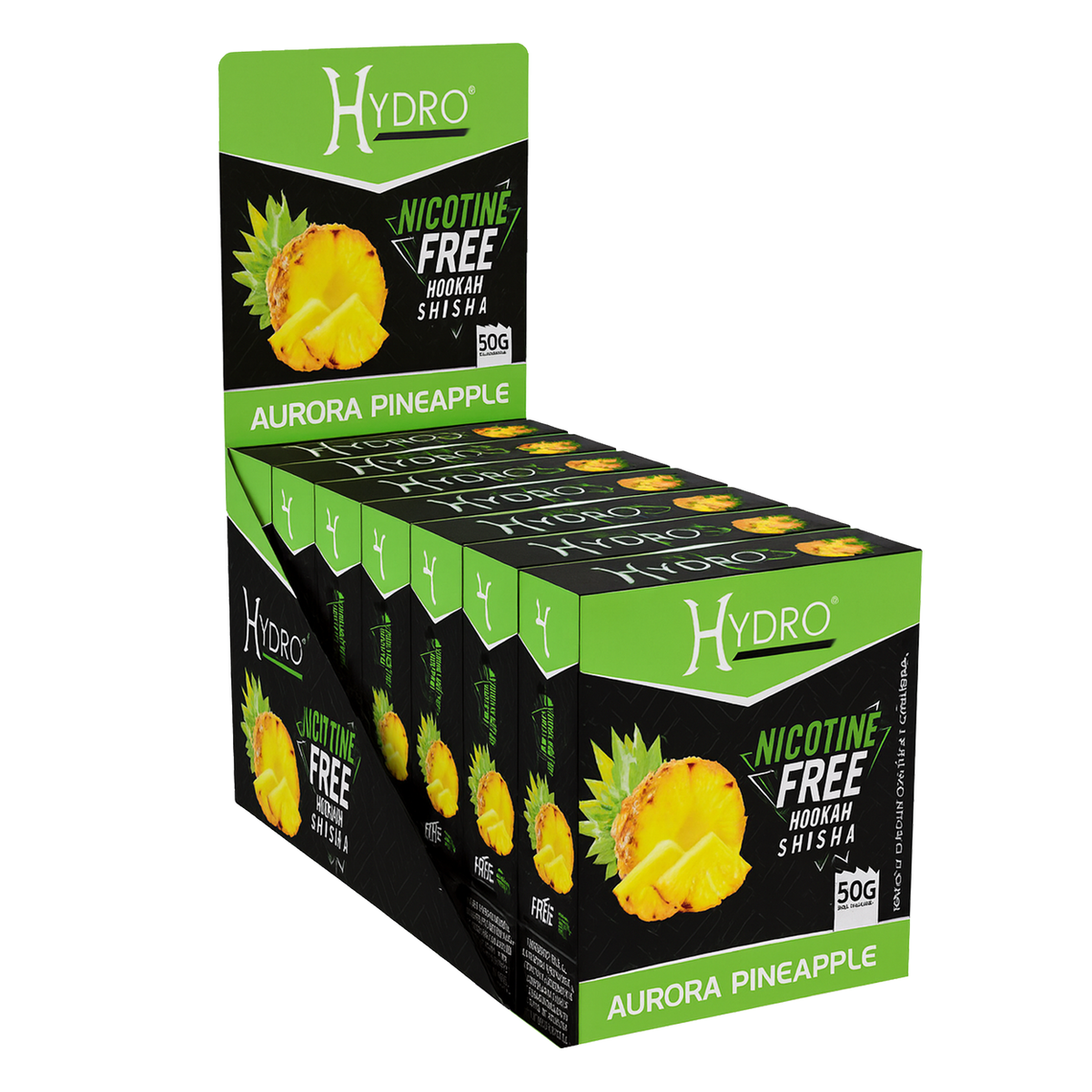 Hydro NIC-FREE Molasses 500g Display (10 X 50g Pack)