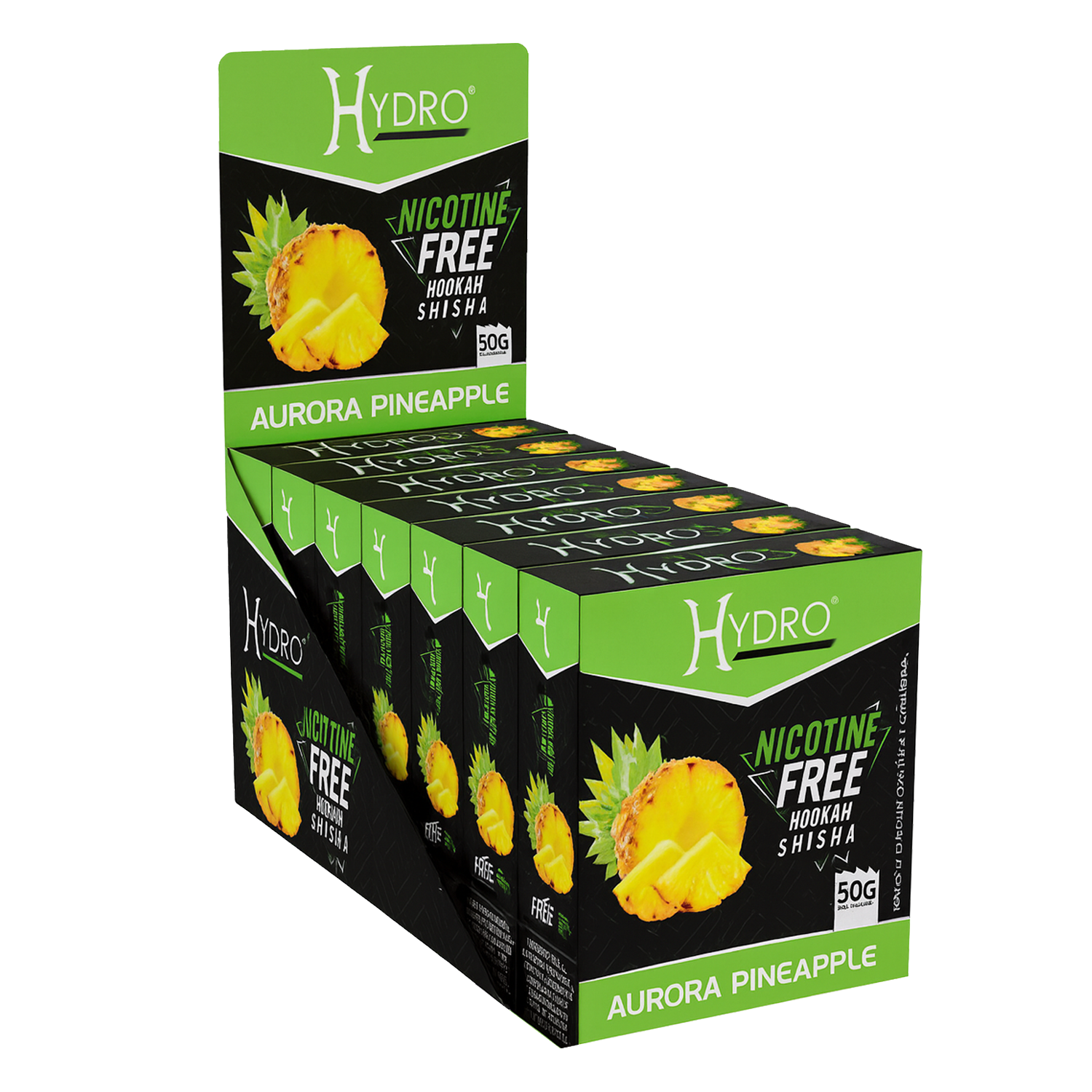 Hydro NIC-FREE Molasses 500g Display (10 X 50g Pack)
